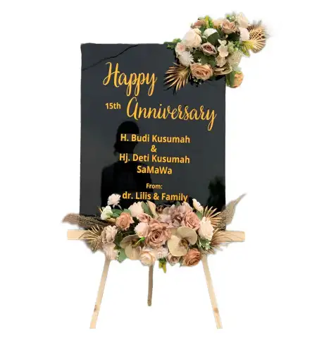 Papan Bunga Akrilik Mane