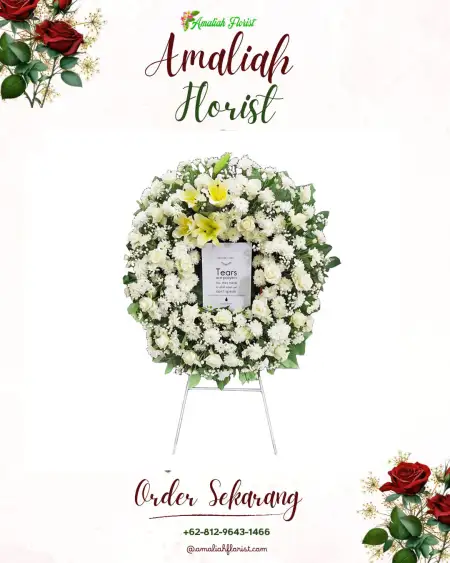 Krans Bunga Duka Mane